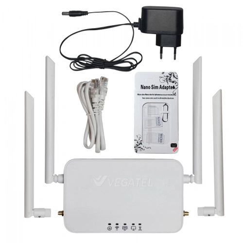 Роутер 4G VEGATEL VR4 Wi-Fi-2,4 (SMA)